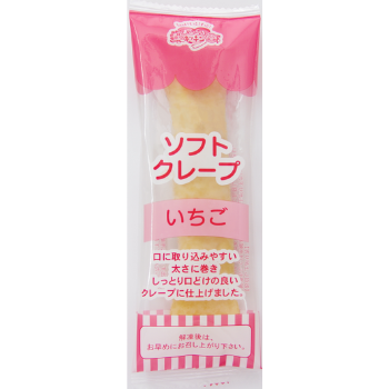 ソフトクレープ(いちご)