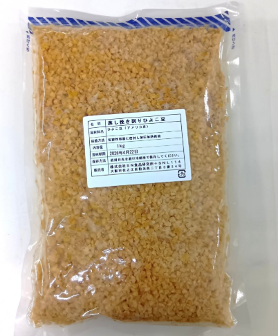 ＳＮＦ蒸し挽き割りひよこ豆