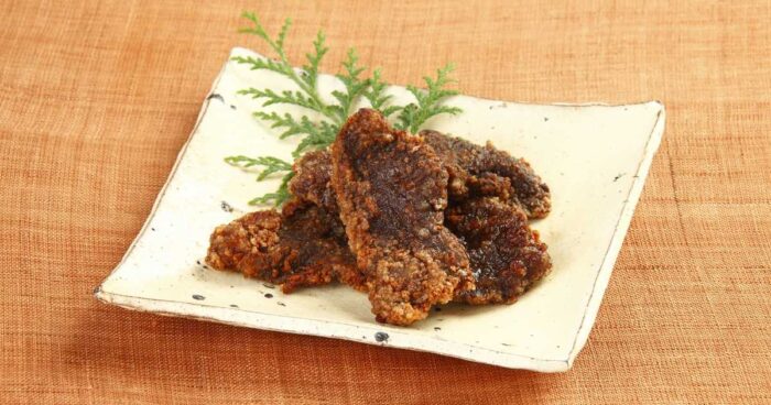 クジラ竜田揚げ