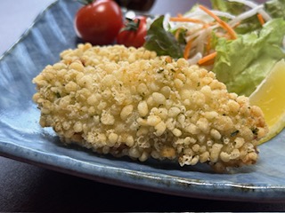 ホキ天玉揚げ（青さ入）