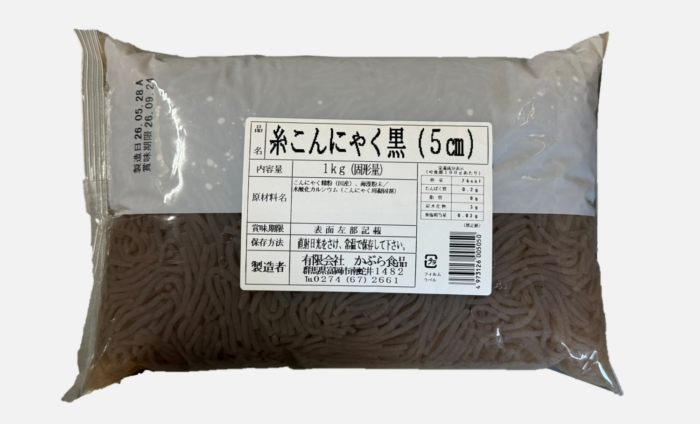 糸こんにゃく黒（５cm）
